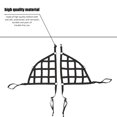 thumbnail image 3 of CheroCar Mesh Cargo Side Net Trunk Side Net Restraint for Jeep Wrangler JK JKU 4 Doors 2007-2017 Black, 3 of 9