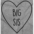 thumbnail image 2 of Big Sisters Sis Older Adorable Child Bodysuit Jumper Girls Infant Baby Brisco Brands 18M, 2 of 6