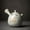 A, variant on 230ml Handmade Cute Cat Pattern Ceramic Kettle Chinese Ru Kiln Side Handle Teapots Travel Portable Filter Tea Pot Home Tea Set