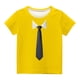 thumbnail image 2 of Niño Pequeño Camisa de Pascua Chico Manga Corta Camiseta Gráfica Cuello Redondo Crop Top para 3-14 Años Niñas Y Chico, 2 of 3