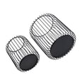 thumbnail image 4 of Candles Holder Set, Modern Simple Cage Candleholder Set Moderate Weight  For Bedrooms, 4 of 8