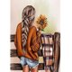thumbnail image 1 of Pintura de diamante (DE9640) 5D Chica Vista trasera Diamante de imitación cuadrado DIY (sz529) 45x60cm FLhrweasw Nuevo, 1 of 1
