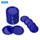 thumbnail image 3 of Tapas de botellas Uxcell para manualidades, tapas de botellas planas impresas en doble cara de color azul, 3 of 6