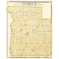 thumbnail image 3 of Baskin 15x18 Black Modern Framed Museum Art Print Titled - Parke Indiana - Baskin 1876, 3 of 5