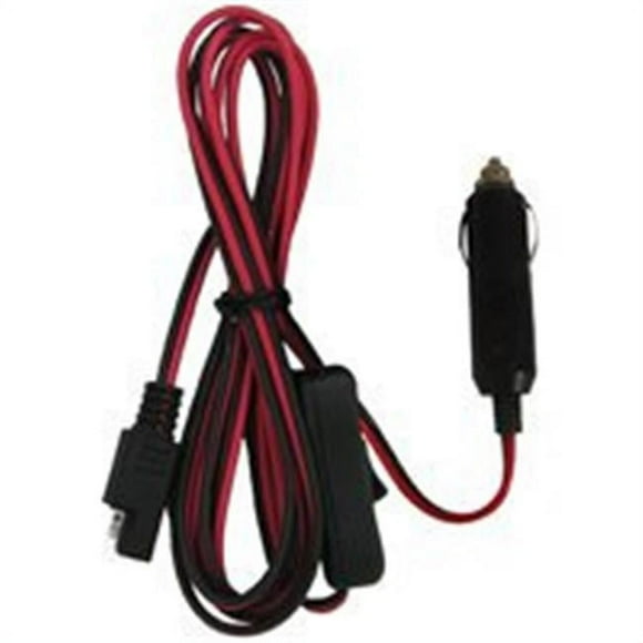 Master 33-103260-CSK 12 Volt DC Plug Wire Harness-18 Gauge, 8 feet Length, 8 feet Length, Red/Black
