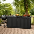 thumbnail image 6 of Devoko 260 Gallon Deck Box, Outdoor Resin Storage Box, with Large Storage Capacity, for Patio, 6 of 7