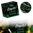 thumbnail image 2 of Graduation 2026 Card Green Gold Congrats Grad Holder With Wishing Cards Class Of Party For High School College Celebration, 2 of 7