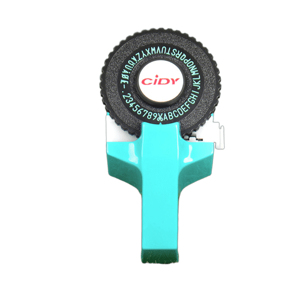 FACEGA Label Maker 3D Printed Distinctive Look Label Maker for Machine with Tape Multicolored Label Variety Label Maker for Machine Light Blue