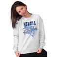 thumbnail image 3 of Las Vegas Happens Here Stays Smurfs Sweatshirt for Men or Women Brisco Brands M, 3 of 5