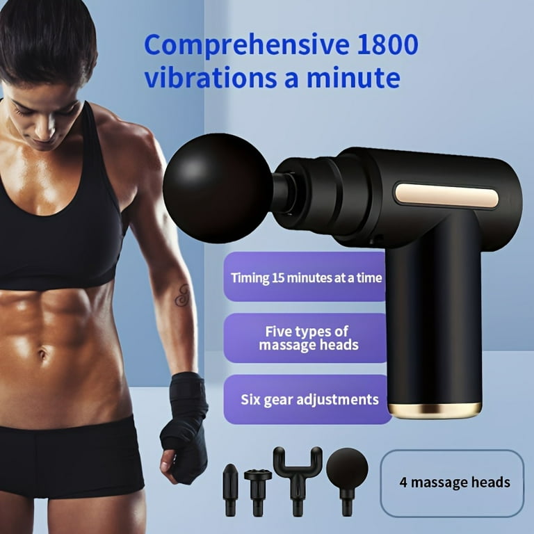 XINGJIU Muscle Massage Gun, Deep Tissue Muscle Handheld Percussion Massager  for Body, Back and Neck Pain, Ultra Compact Elegant Design, Powered by High  Torque, Father's Day Gift for Dad - Walmart.com