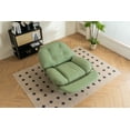 thumbnail image 6 of Power Recliner with 270 Degrees Swivel Glider, Modern Sofa Chair with USB Interfaces and Mobile Phone Holders, Swivel Glider Chair for Living Room, Bedroom, Green, 6 of 8