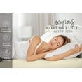 thumbnail image 3 of Elegant Comfort 6 Piece Bed Sheets Polyester King Brown Solid 1500 Thread Count, 3 of 4