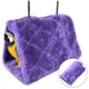 thumbnail image 3 of Bienvenido Invierno Cálido Nido de Pájaro Casa Cobertizo Cabaña Hamaca Colgante Jaula de Pinzón Felpa Esponjosa Cabaña para Pájaros Escondite para Hámster Loro Guacamayo Periquitos Eclectus Periquito, 3 of 7