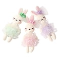thumbnail image 3 of PTOOTP 6 piezas de conejito de peluche pequeño, animales de peluche, juguete de conejo, muñeca, manualidades, hacer adornos de conejo, 3 of 8