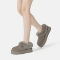thumbnail image 2 of EVER AU Women Topknot Leather Slippers - Brown, 2 of 11