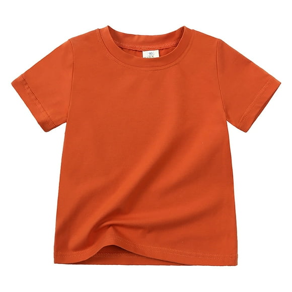 Akiihool Toddler Girl Graphic Tees Girls Western Shirt Cowgirls Embroidered Country Concert T Shirt Graphic Horseback Rider Tassel Fringe Tee Tops (Orange,12-24 Months)