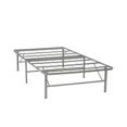 thumbnail image 1 of Linon Lowell Base de Matelas Plateforme Pliante Simple en Acier Gris Enduit de Poudre, 1 of 13