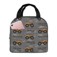 thumbnail image 1 of Easygdp Construction Machines Bolsa Térmica Premium - Tela Oxford Impermeable, Gran Capacidad, Bolsillo Frontal, Unisex para Trabajo, Escuela, Actividades al Aire Libre y Picnics, 1 of 8