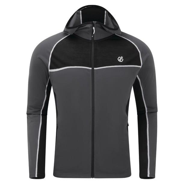 Dare 2B - Abrigo Térmico Perennial para Hombre (Gris Ébano, Negro)