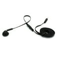 thumbnail image 2 of Flat Wired Headset MONO Handsfree Earphone Mic Single Earbud Headphone Earpiece [3.5mm] [Black] Compatible With iPad 9.7 3 2 Q1R, 2 of 5