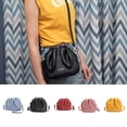 thumbnail image 2 of Solid Color Shoulder Bag Fashion Bag Bucket Bags for Women Versatile Trendy Bag, 2 of 18