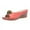 Pink, variant on IROINNID Slippers for Women, Gifts for Women Slippers Indoor and Outdoor Beach Comfy Floral Fish Mouth Slope Heel Tick Bottom Soft Sandal Slippers