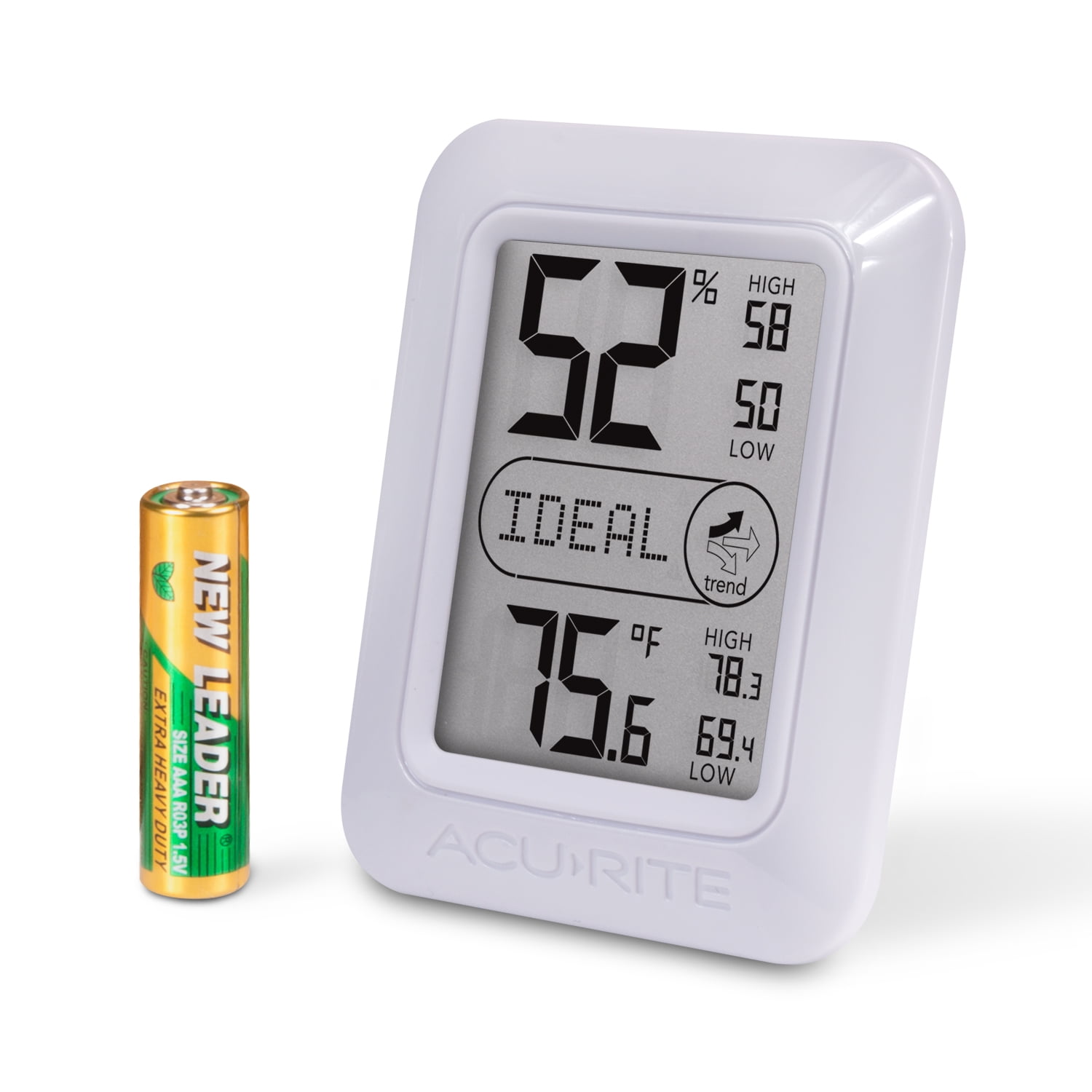 AcuRite Indoor Digital Thermometer & Hygrometer with Nepal Ubuy