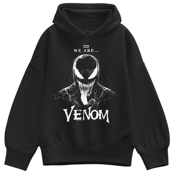 Venom - Horror - Women's Oversized Fleece Hoodie Sweatshirt