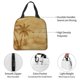 thumbnail image 4 of Balery Retro Palm Tree Bolsa de Almuerzo Aislada – Caja de Almuerzo con Papel de Aluminio Grueso, Mantiene la Comida Fresca por 4 Horas, 4 of 8