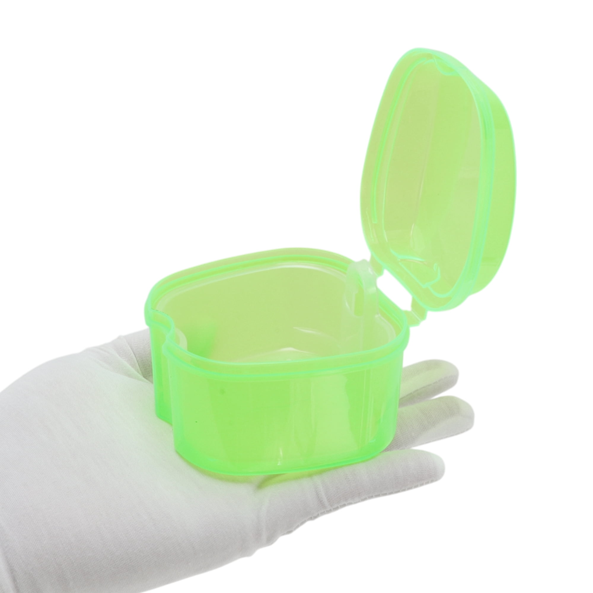 Unique Bargains Lightweight Braces Box 1 Set Clear, Green
