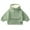 Green, variant on Esaierr 1-10T Boys Girls Fleece Hooded Sweatshirts Solid Color Long Sleeve Sweatshirt Autumn Winter Hoodie Cotton Jacket Padded Thickened Sweater for Toddler Kids