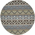 thumbnail image 5 of SAFAVIEH Veranda Luwig Southwestern Indoor/Outdoor Runner Rug, 2'3" x 8', Blue/Cream, 5 of 10