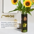 thumbnail image 4 of Neon Icon Stars Plastic Vase 11.8'' x 3.9'' Transparent Non Breakable Decorative for Family, 4 of 6