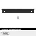 thumbnail image 2 of Miseno Mcpep1419 Mulberry 4-3/16" Center To Center Finger Cabinet Pull - Bronze, 2 of 4