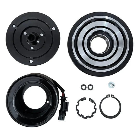 RYC New Automotive Air Conditioning Clutch FH222-CL (Fits Chevrolet Impala 2.5L 2014-2018; Fits Malibu 2.0L, 2.5L 2013-2015; and Fits Buick Regal 2.0L, 2.4L 2014-2017. Does Not Fit 2016 Malibu)