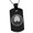 Black, variant on Stainless Steel Ando Samurai Crest Engraved Dog Tag Pendant Necklace