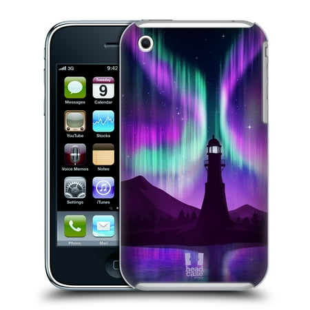 Iphone 3g Holster - HEAD CASE DESIGNS NORTHERN LIGHTS HARD BACK CASE FOR APPLE IPHONE PHONES
