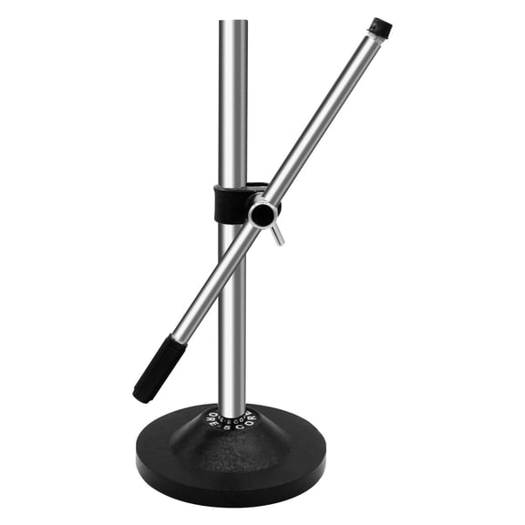 5 Core Mic Stand Adjustable Desk Boom Microphone Stands Round Base Pedestal Para Microfono