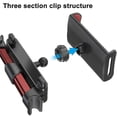 thumbnail image 4 of Soporte para Tableta de Coche LIUYMXG Reposacabezas Soporte Giratorio 360 Grados Rojo, 4 of 5