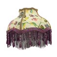 thumbnail image 3 of Pantalla Clásica en Forma de Campana, Hecha a Mano, Adornada con Borlas Y Flecos Decorativos, Ideal para Una Lámpara de Una Iluminación Elegant, 3 of 9