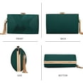 thumbnail image 5 of AOUNQ Clutch Purse for Women Evening Bags Formal Party Wedding Clutches Crossbody Shoulder Bag with Tassel, 5 of 7