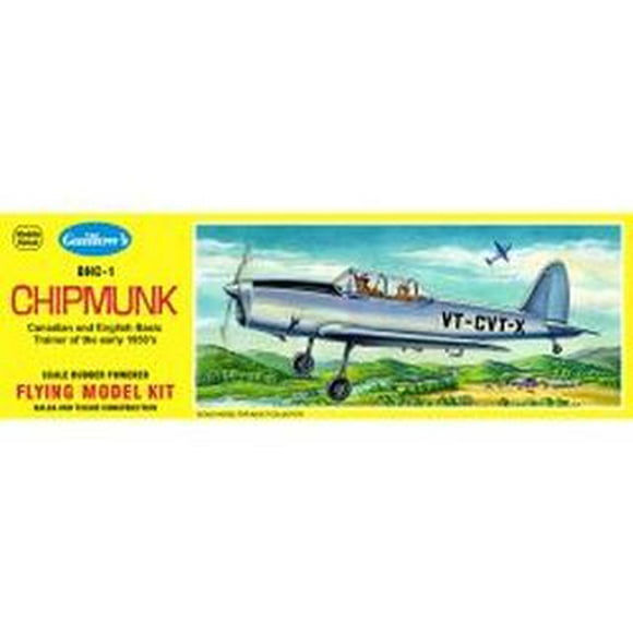 Chipmunk Dhc-1 Kit d'Entraînement en Bois pour Avion