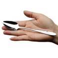 thumbnail image 3 of Kitchen Long Handle Silver Mirror Polishing Fruit Grapefruit Seratted Spoon Stainless Steel Saw-tooth, 3 of 7