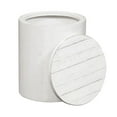 thumbnail image 4 of Liberty Furniture Modern Farmhouse White Drum End Table, 4 of 5