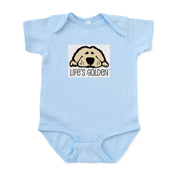 CafePress - Life's Golden Infant Creeper - Baby Light Bodysuit, Size Newborn - 24 Months