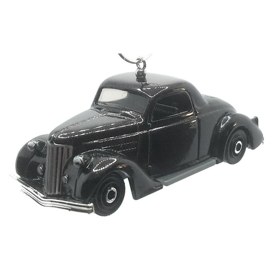 Christmas Ornament for 1936 Ford Coupe Black