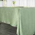 thumbnail image 5 of BalsaCircle 60" x 126" Satin Rectangular Tablecloth Sage Green Dining Table Linens, 5 of 8