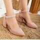 thumbnail image 2 of Miranda - Zapatos de tacón rosa con perlas rosa 26 CM, 2 of 9