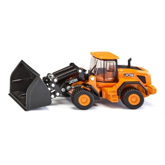 Siku  Metal/Plastic JCB 457 WLS Wheel Loader, 1:87, Yellow and Black