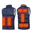 thumbnail image 1 of Chaleco calefactable con 9 zonas de calefacción para hombre y mujer, chaqueta calefactable por USB, ropa térmica calefactora (azul)_ kaili Sencillez, 1 of 5